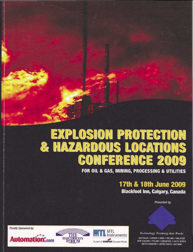 explosion protection and hazardous locations Omar Ha-Redeye
