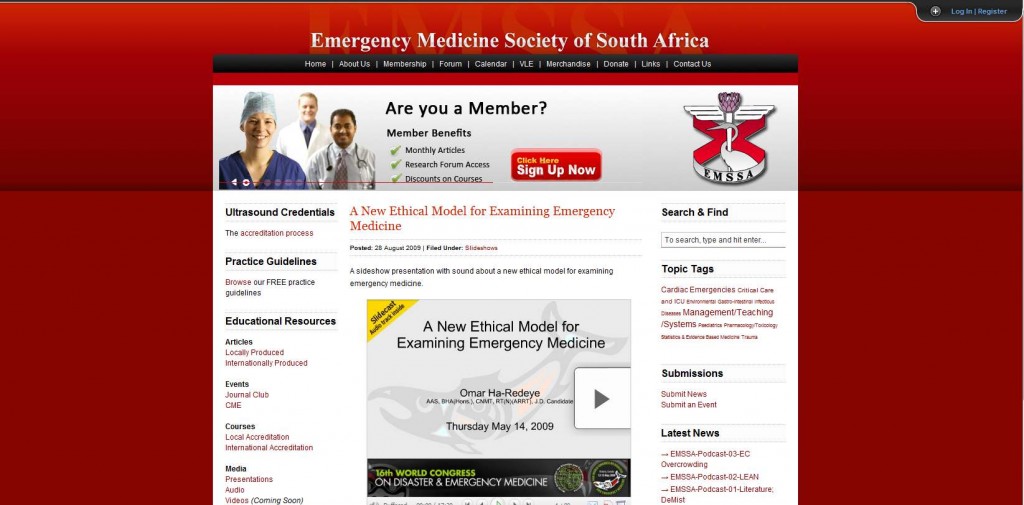 Emergency Medicine Society of South Africa on Medical Ethics