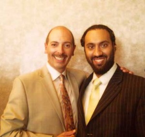 Justice Harvey Brownstone with Omar Ha-Redeye