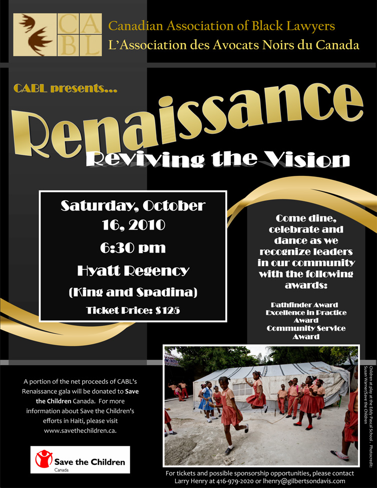 CABL Gala – Renaissance – Reviving the Vision