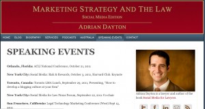 Adrian Dayton at the Legal Marketing Association
