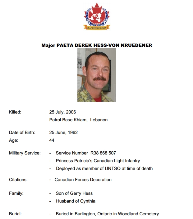 Maj Paeta Kruedener