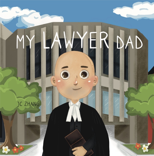 My Lawyer Dad, children's book, by Postcall Studio